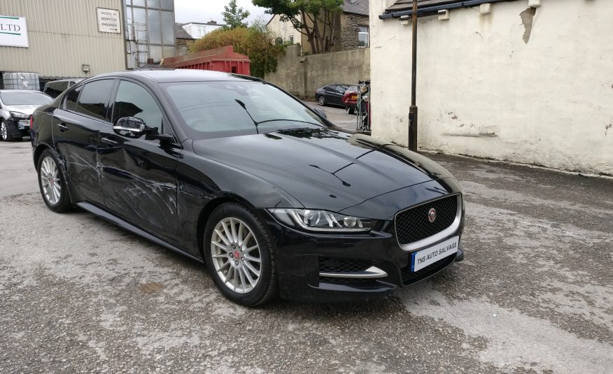 2017 (17) JAGUAR XE 2.0D AUTO R-SPORT UNRECORDED DAMAGED SALVAGE