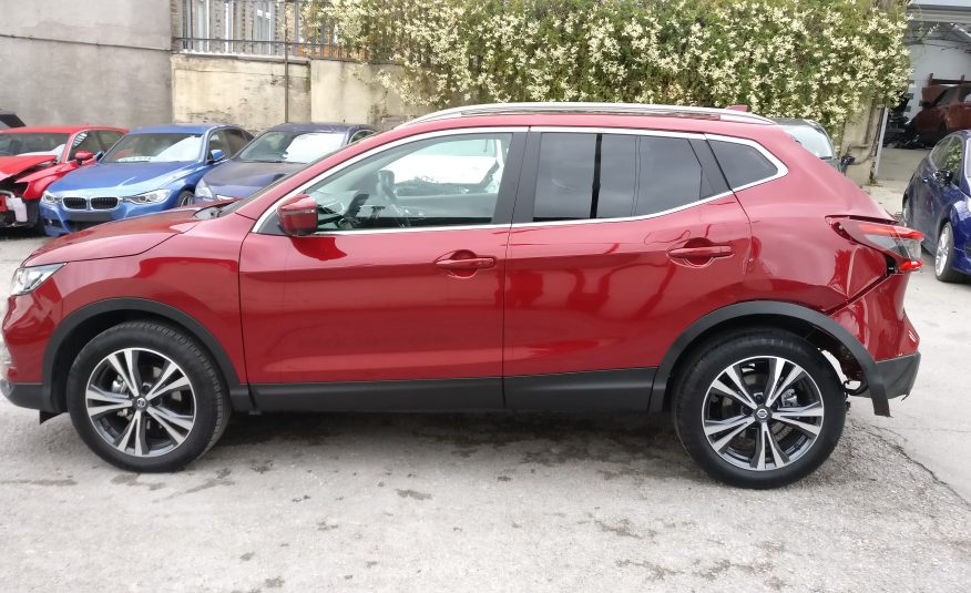 2018 18 NISSAN QASHQAI N-CONNECTA 1.5 DCI GLASS ROOF CAT S DAMAGED SALVAGE