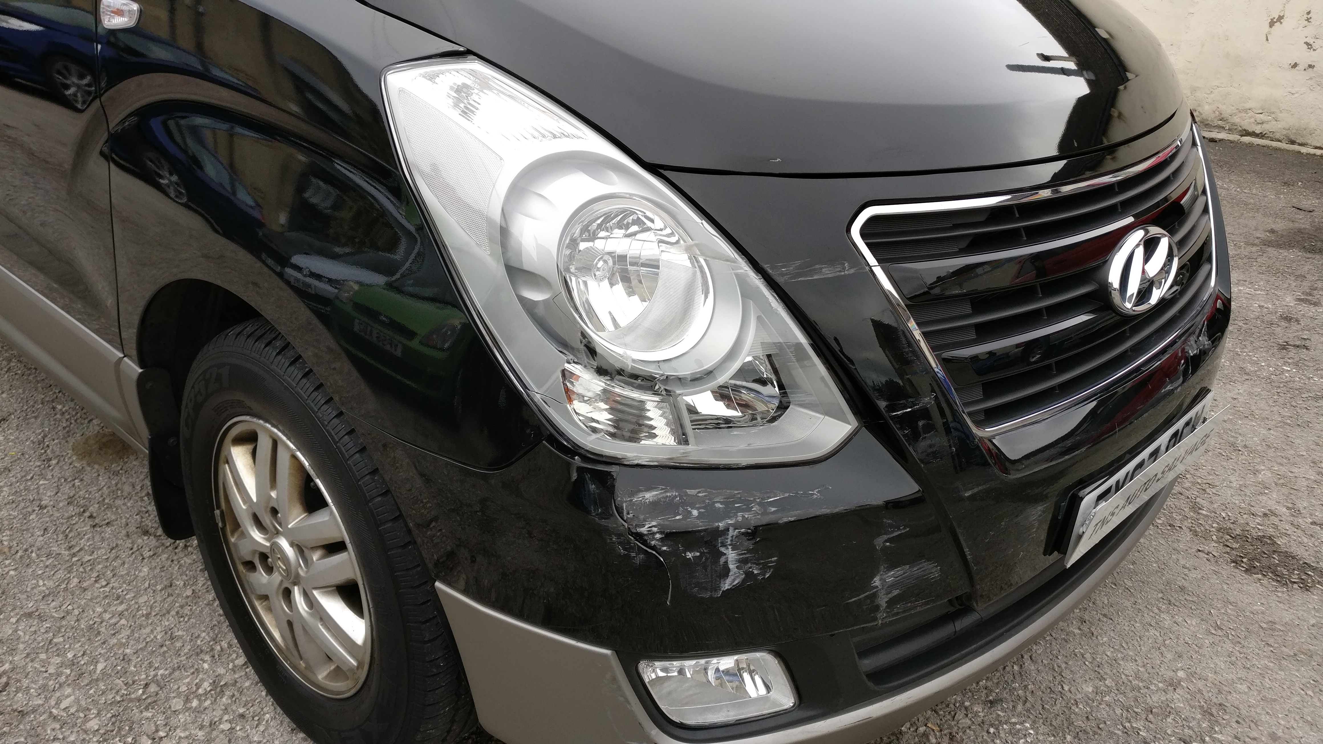 2017 67 HYUNDAI i800 SE NAV 2.5 CRDi UNRECORDED DAMAGED SALVAGE