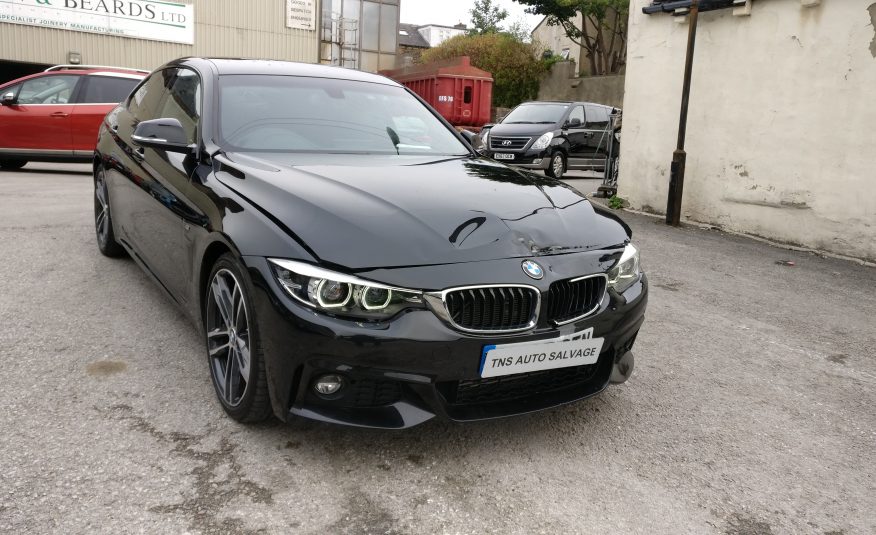 2017 67 BMW 4 SERIES 420D GRANCOUPE M SPORT PLUS AUTO UNRECORDED