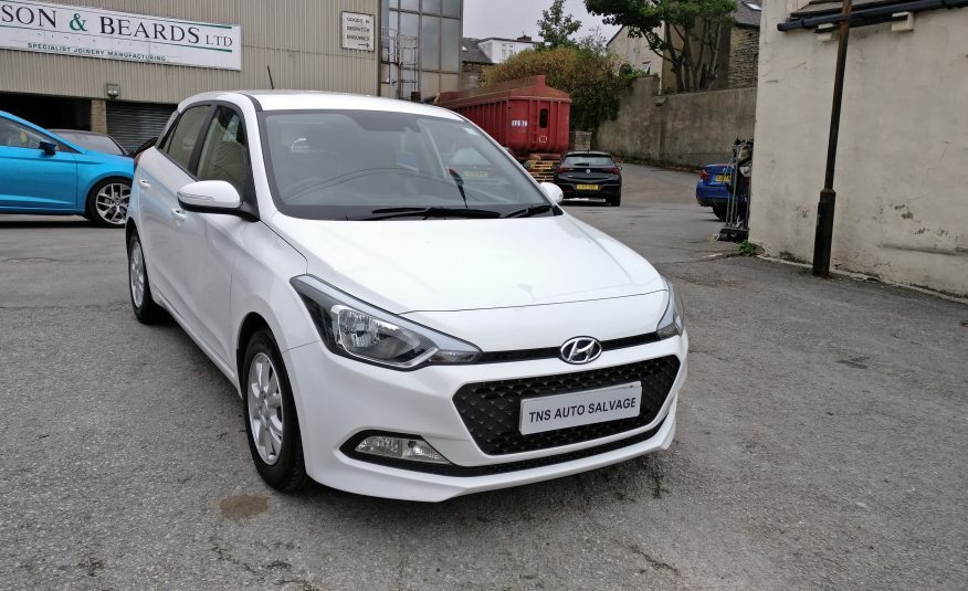 2018 HYUNDAI i20 1.4L AUTO SE MPI UNRECORDED DAMAGED SALVAGE