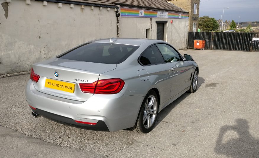 2018 18 BMW 4 SERIES 420D M SPORT AUTO UNRECORDED