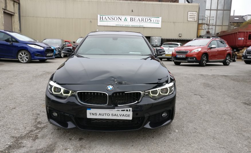 2017 67 BMW 4 SERIES 420D GRANCOUPE M SPORT PLUS AUTO UNRECORDED