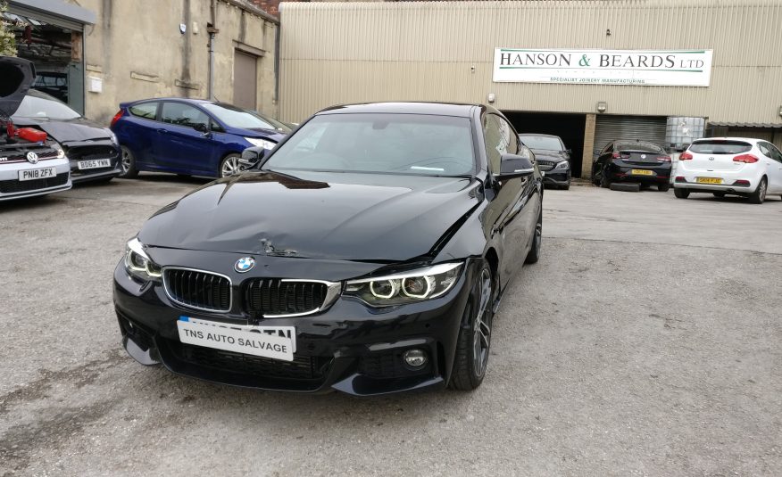 2017 67 BMW 4 SERIES 420D GRANCOUPE M SPORT PLUS AUTO UNRECORDED