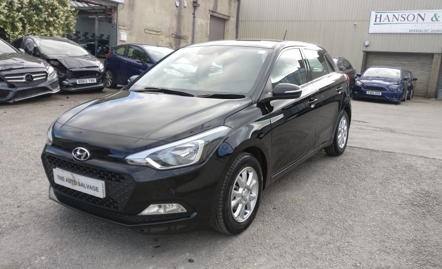 2018 18 HYUNDAI i20 1.2L SE MPI UNRECORDED