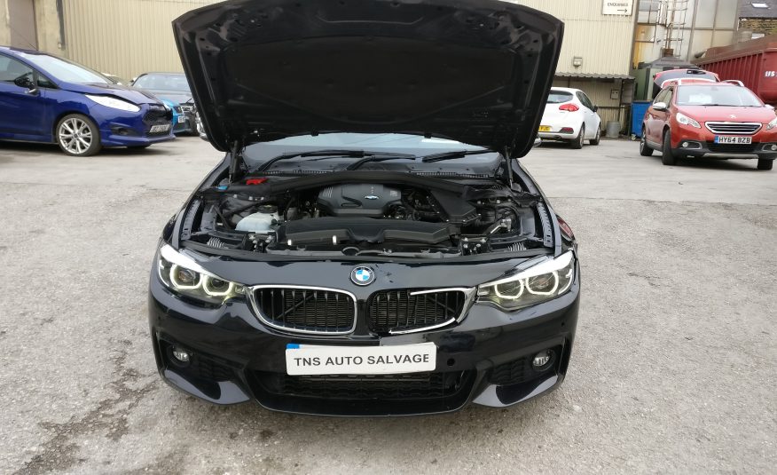 2017 67 BMW 4 SERIES 420D GRANCOUPE M SPORT PLUS AUTO UNRECORDED