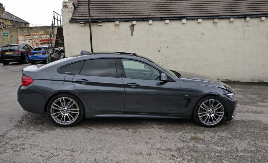 2018 18 BMW 4 SERIES 430i M SPORT AUTO GRAN COUPE UNRECORDED DAMAGED SALVAGE