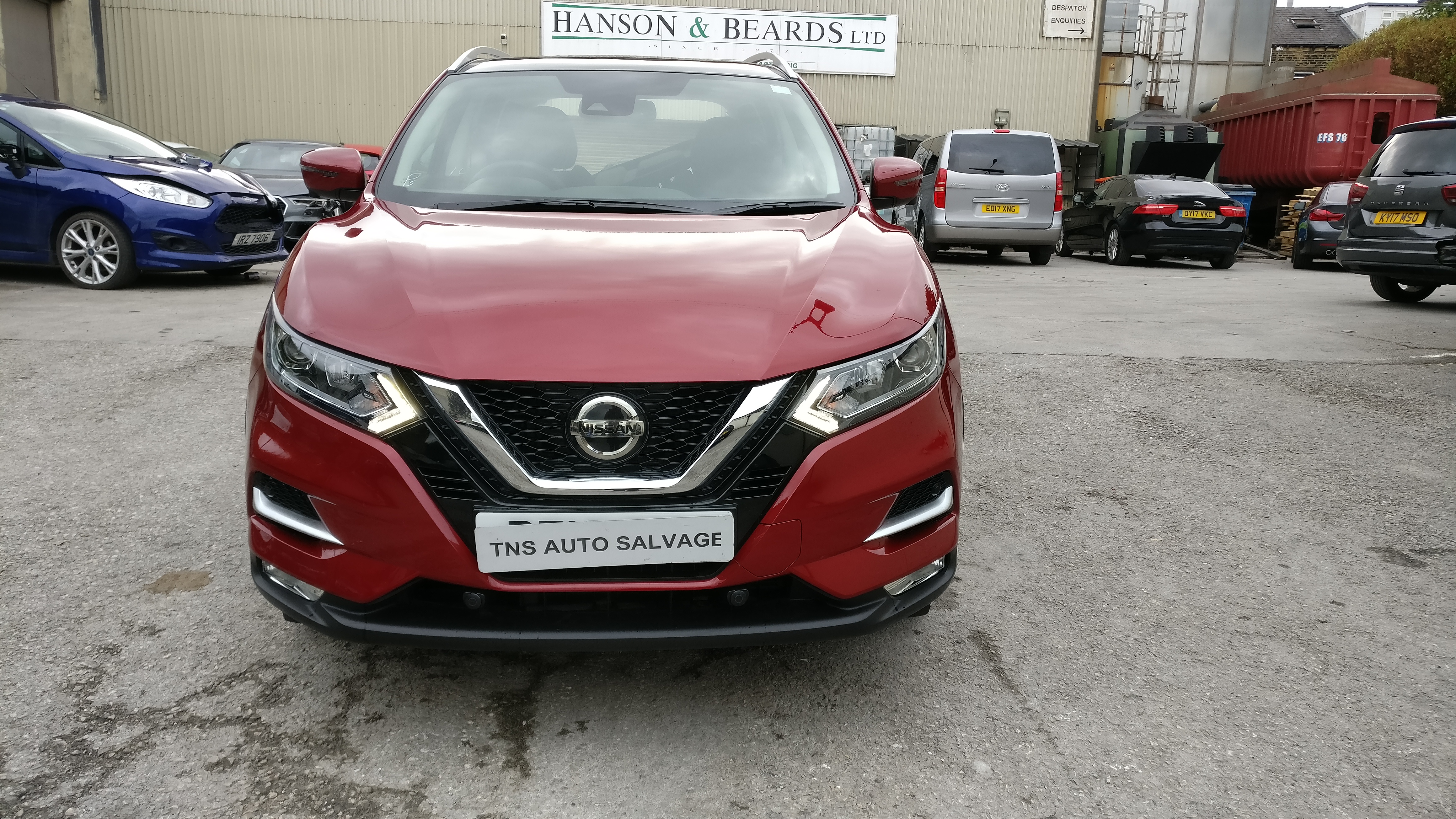 2018 18 NISSAN QASHQAI N-CONNECTA 1.5 DCI GLASS ROOF CAT S DAMAGED SALVAGE