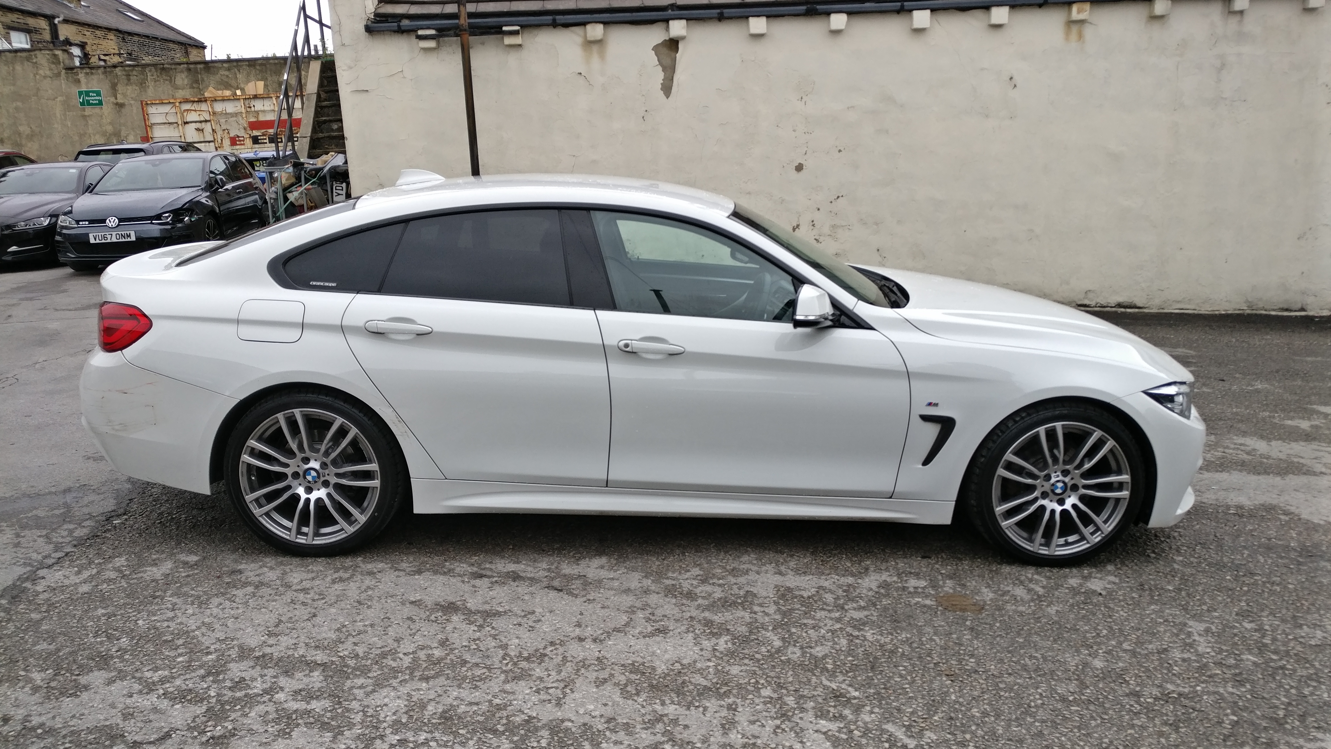 2018 18 BMW 4 SERIES 420i M SPORT AUTO GRAN COUPE UNRECORDED DAMAGED SALVAGE