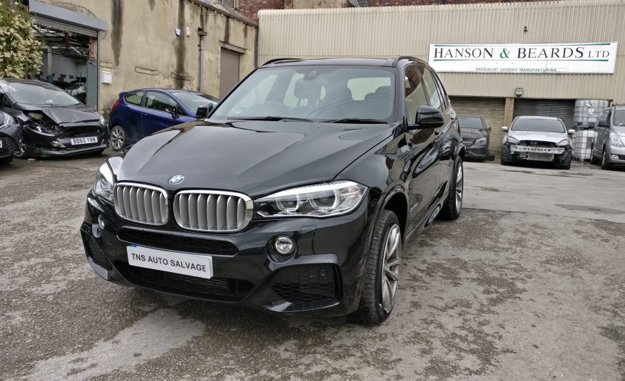 2017 67 BMW X5 40E HYBRID M SPORT AUTO XDRIVE UNRECORDED DAMAGED SALVAGE