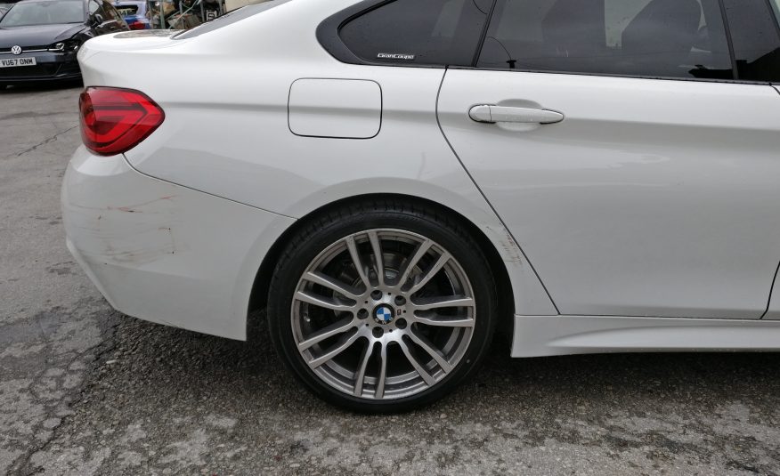 2018 18 BMW 4 SERIES 420i M SPORT AUTO GRAN COUPE UNRECORDED DAMAGED SALVAGE