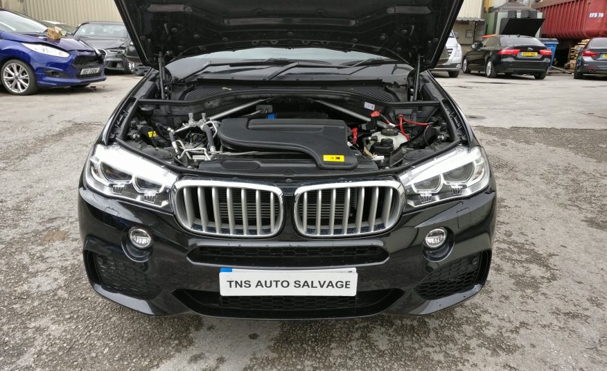 2017 67 BMW X5 40E HYBRID M SPORT AUTO XDRIVE UNRECORDED DAMAGED SALVAGE