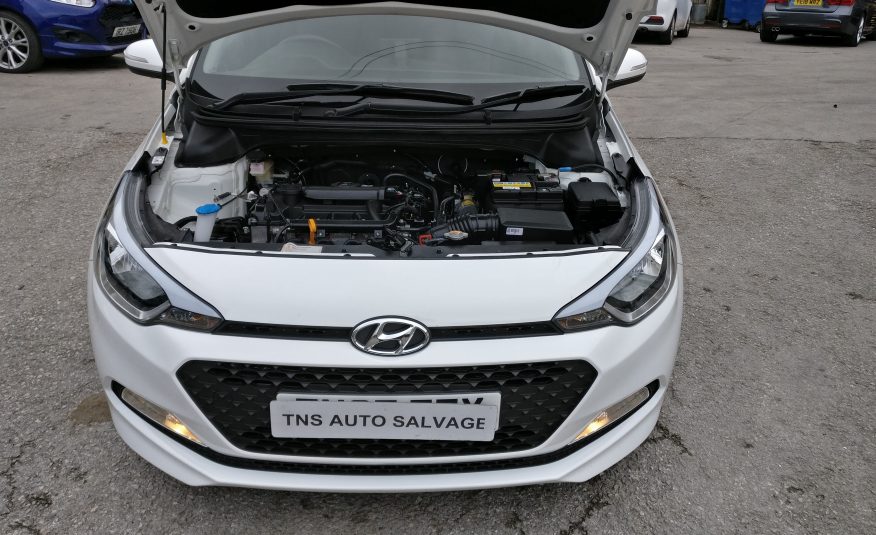 2018 HYUNDAI i20 1.4L AUTO SE MPI UNRECORDED DAMAGED SALVAGE