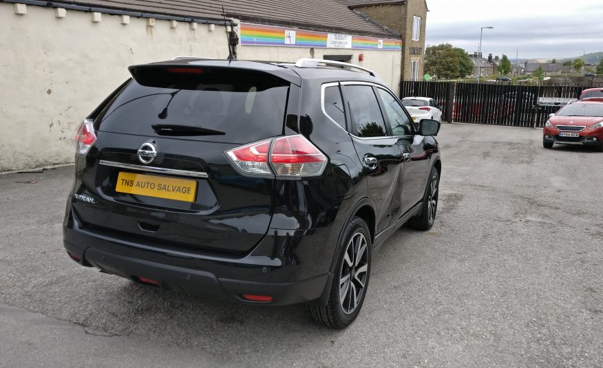 2017 17 NISSAN X-TRAIL N-VISION 1.6 DCI 4X4 UNRECORDED DAMAGED SALVAGE