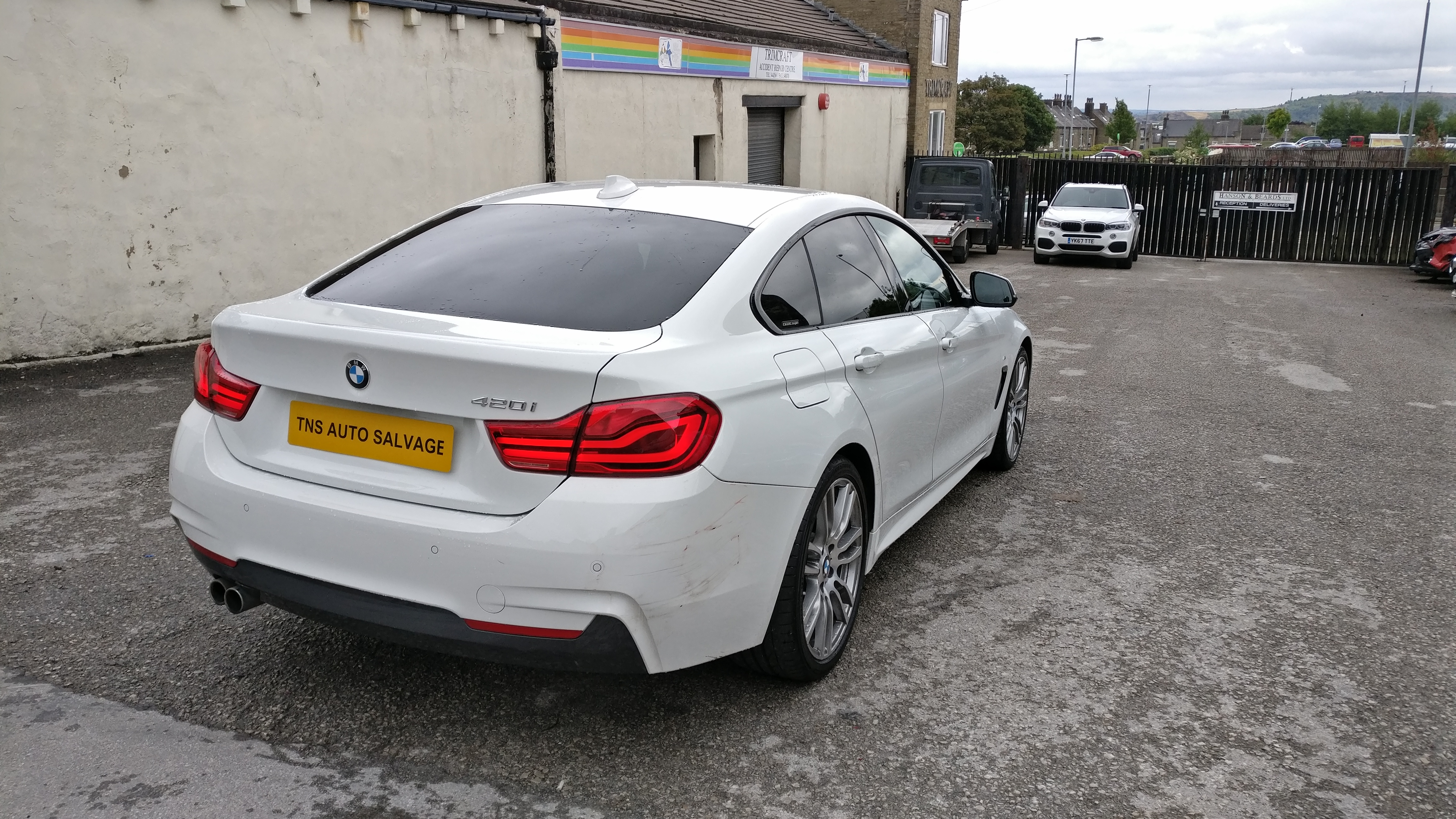 2018 18 BMW 4 SERIES 420i M SPORT AUTO GRAN COUPE UNRECORDED DAMAGED SALVAGE