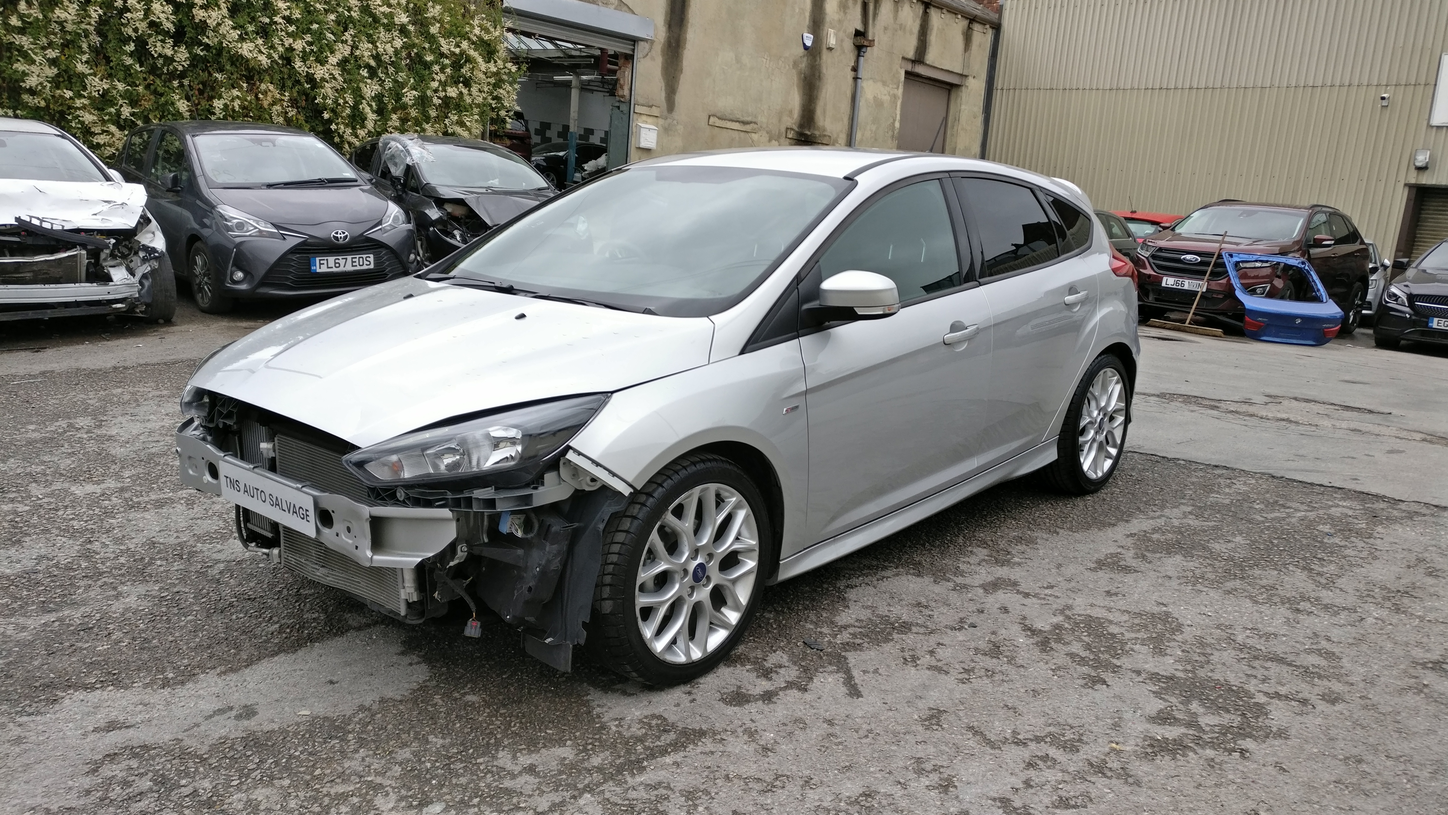 2017 67 FORD FOCUS ST-LINE 1.5 TDCI S/S UNRECORDED DAMAGED SALVAGE