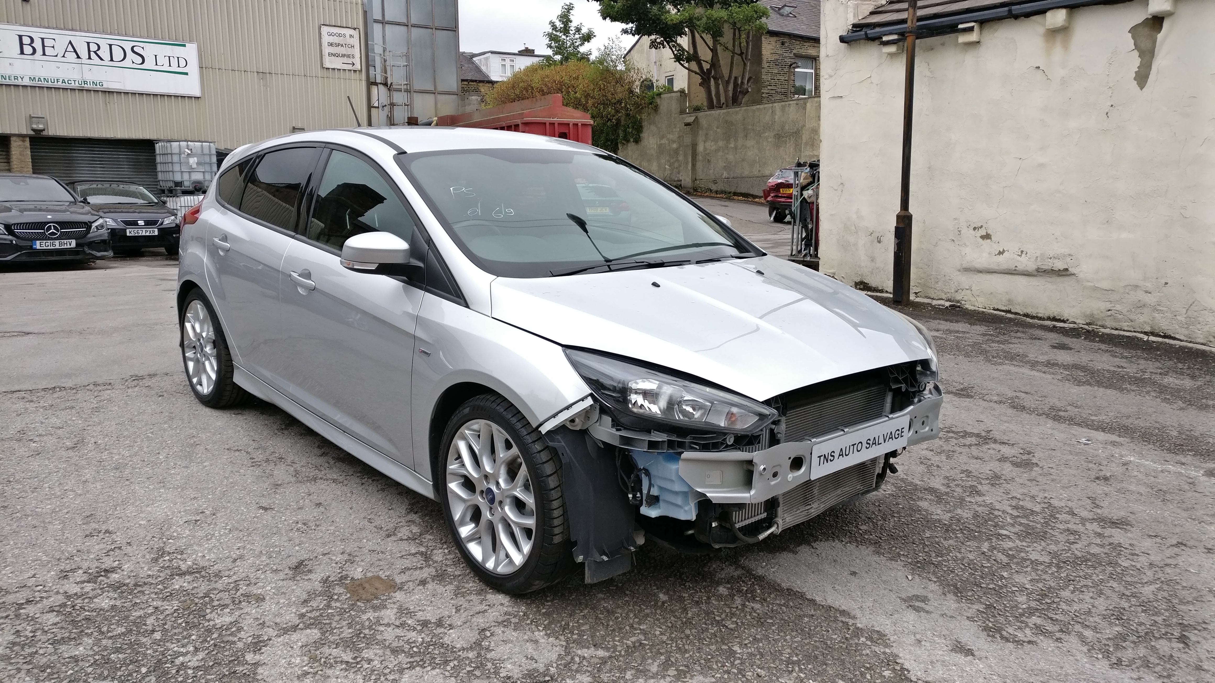 2017 67 FORD FOCUS ST-LINE 1.5 TDCI S/S UNRECORDED DAMAGED SALVAGE