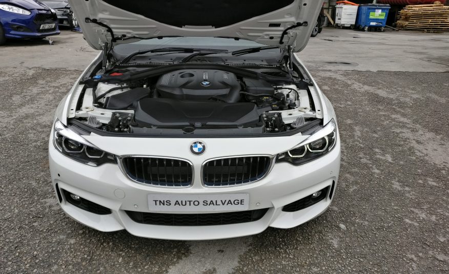 2018 18 BMW 4 SERIES 420i M SPORT AUTO GRAN COUPE UNRECORDED DAMAGED SALVAGE