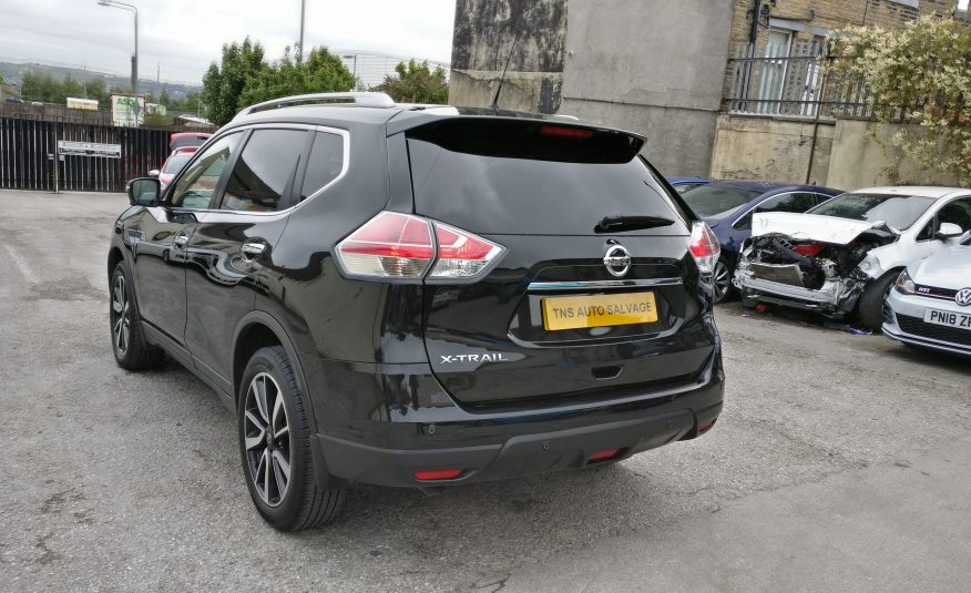 2017 17 NISSAN X-TRAIL N-VISION 1.6 DCI 4X4 UNRECORDED DAMAGED SALVAGE