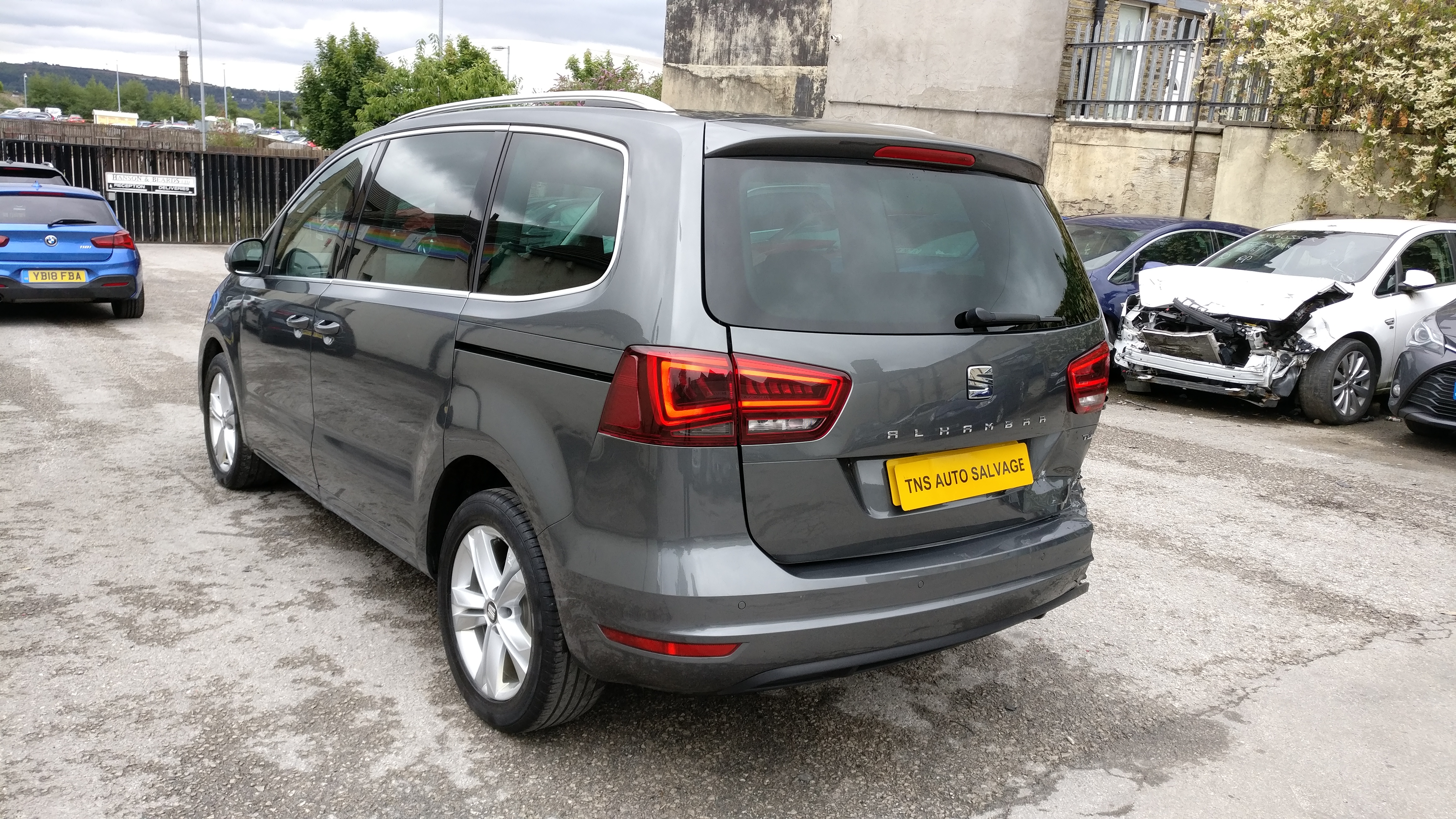 2017 17 SEAT ALHAMBRA 2.0 TDI SE DSG CAT S DAMAGED SALVAGE