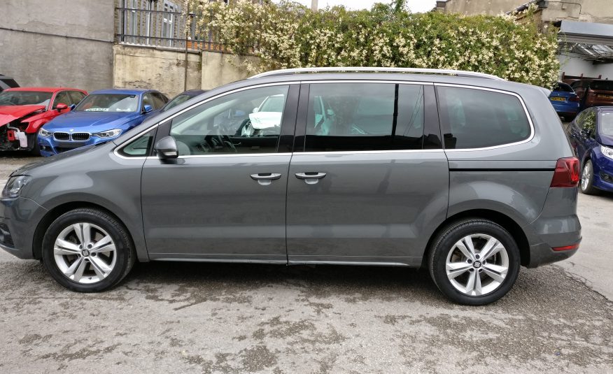 2017 17 SEAT ALHAMBRA 2.0 TDI SE DSG CAT S DAMAGED SALVAGE