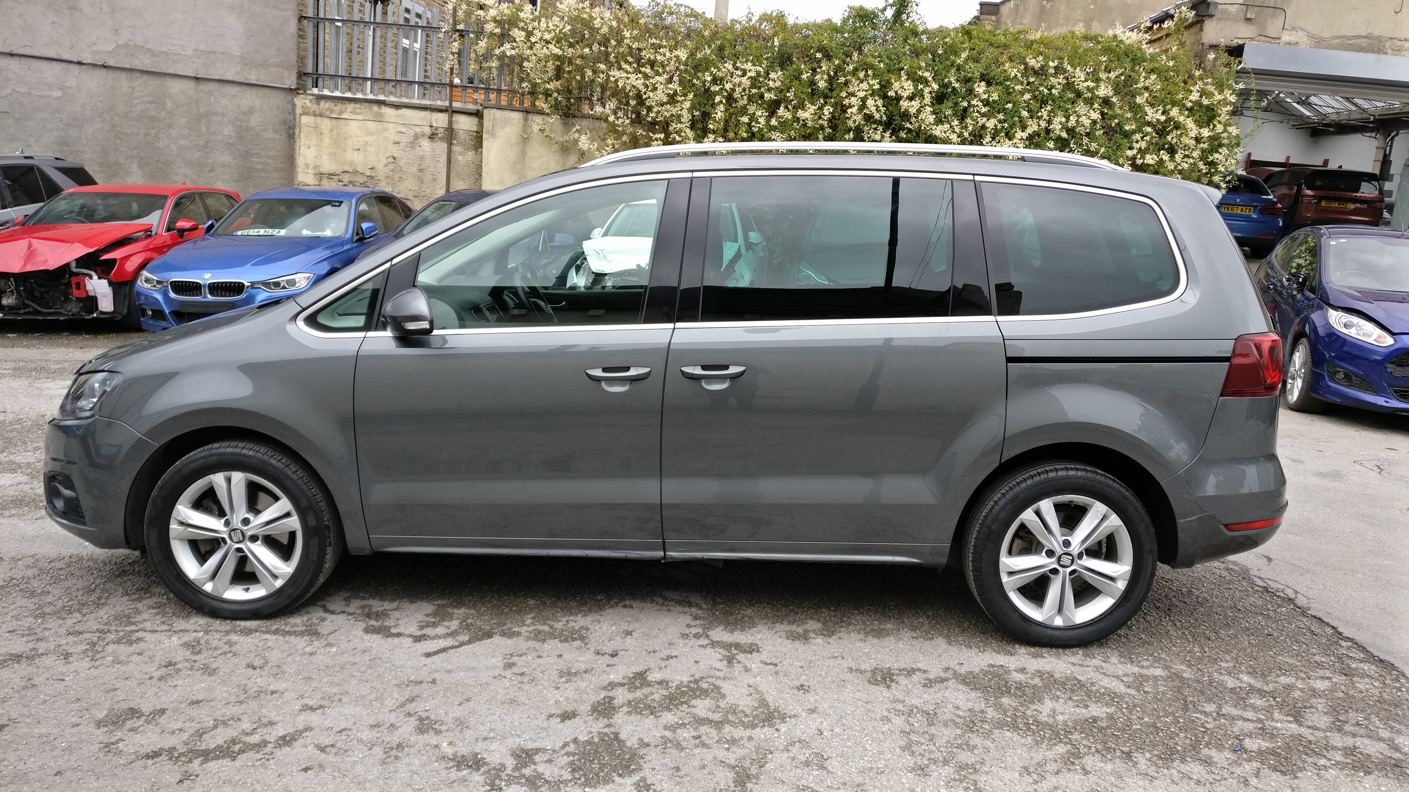 2017 17 SEAT ALHAMBRA 2.0 TDI SE DSG CAT S DAMAGED SALVAGE