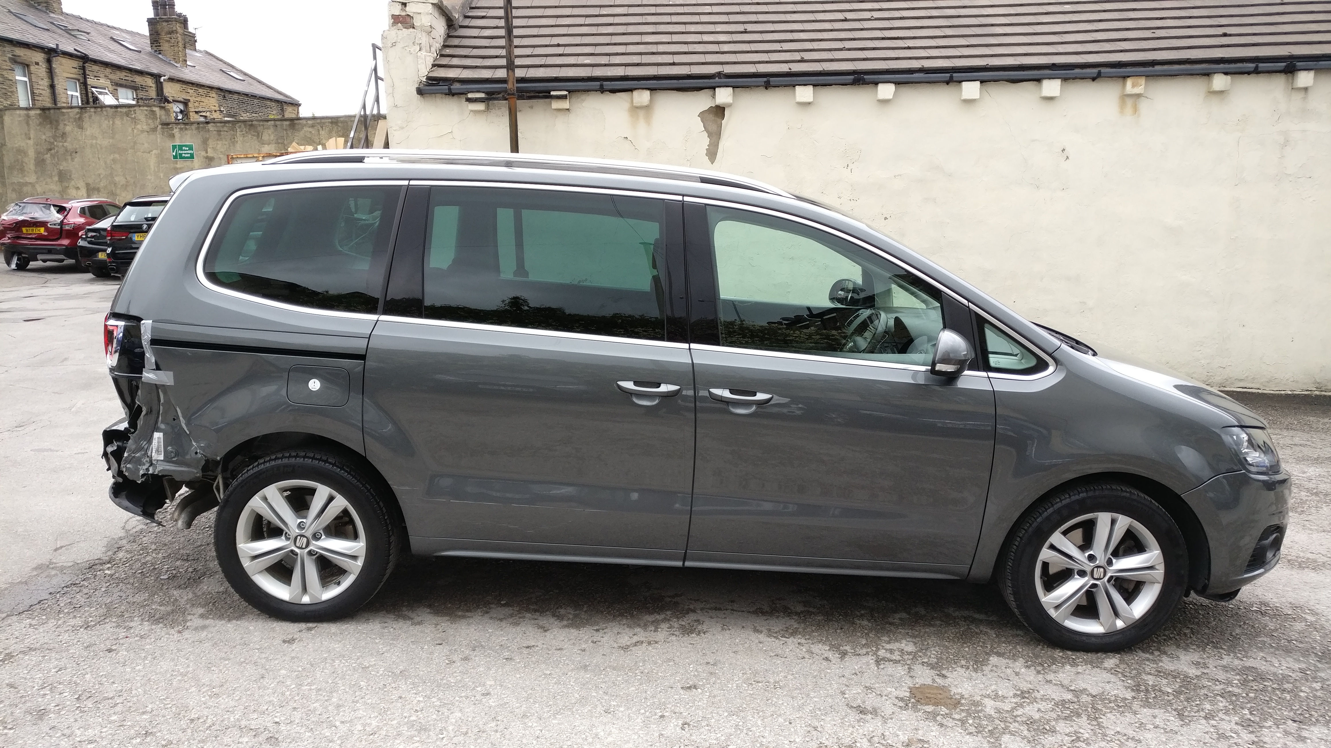 2017 17 SEAT ALHAMBRA 2.0 TDI SE DSG CAT S DAMAGED SALVAGE