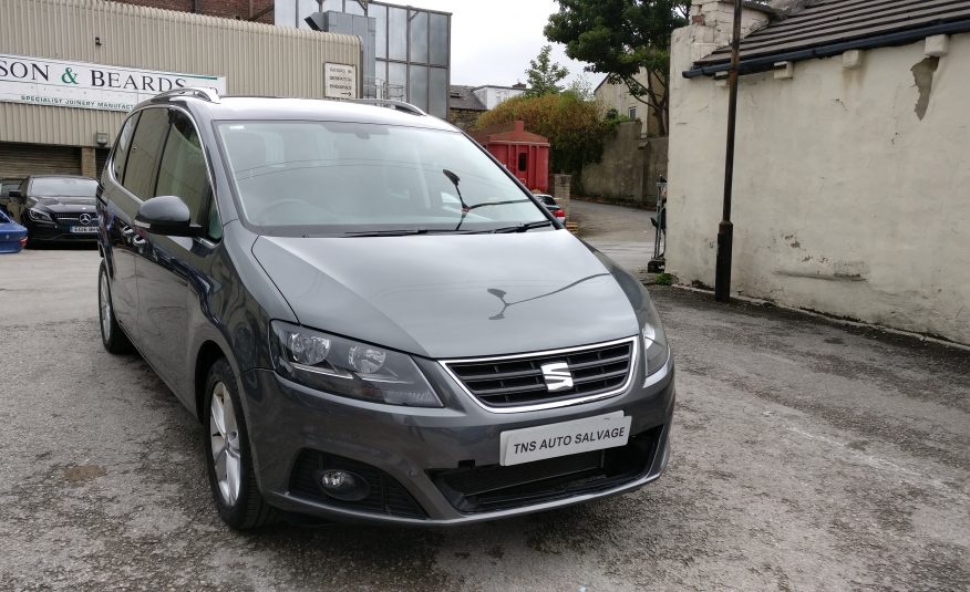 2017 17 SEAT ALHAMBRA 2.0 TDI SE DSG CAT S DAMAGED SALVAGE