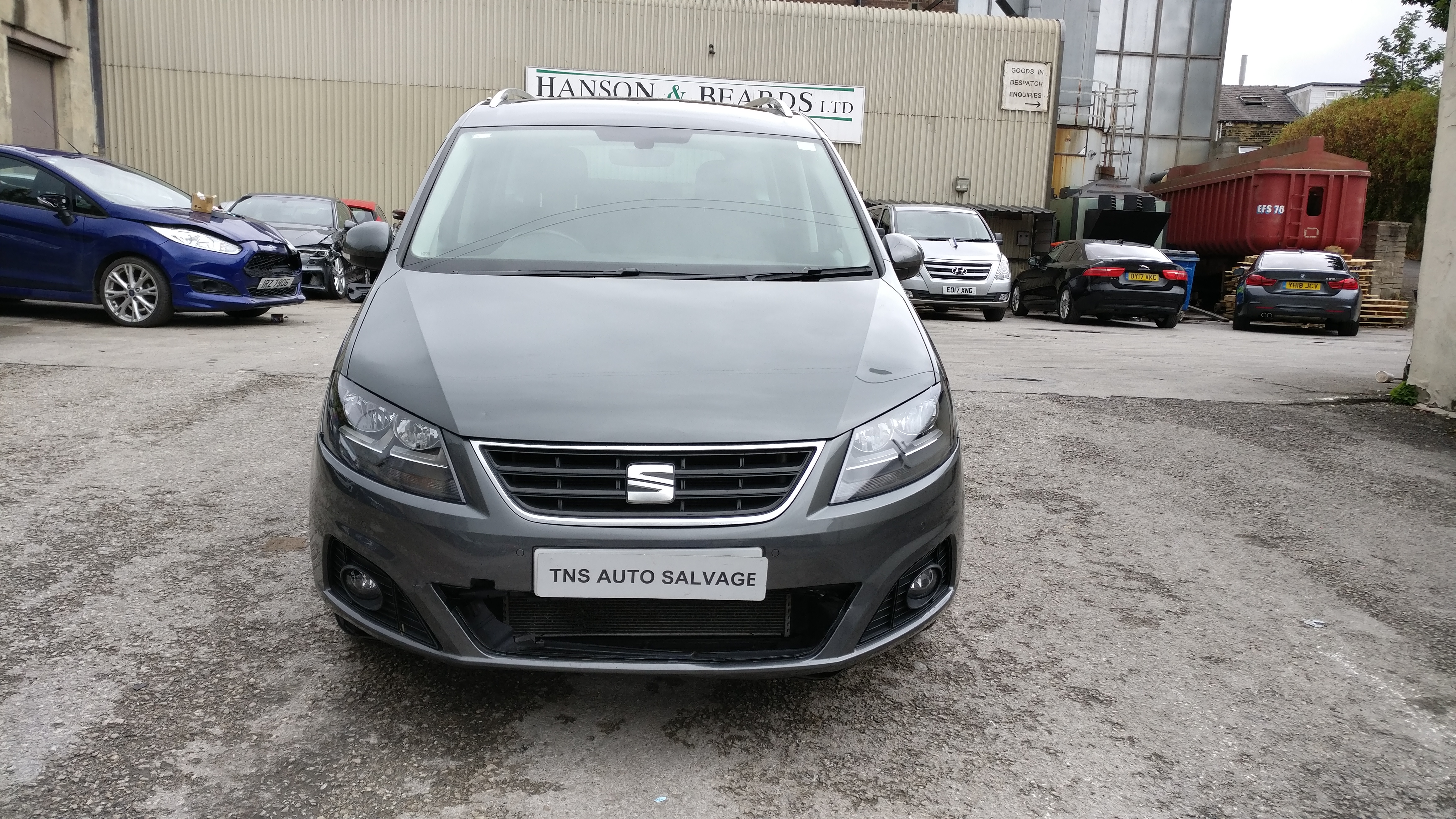 2017 17 SEAT ALHAMBRA 2.0 TDI SE DSG CAT S DAMAGED SALVAGE