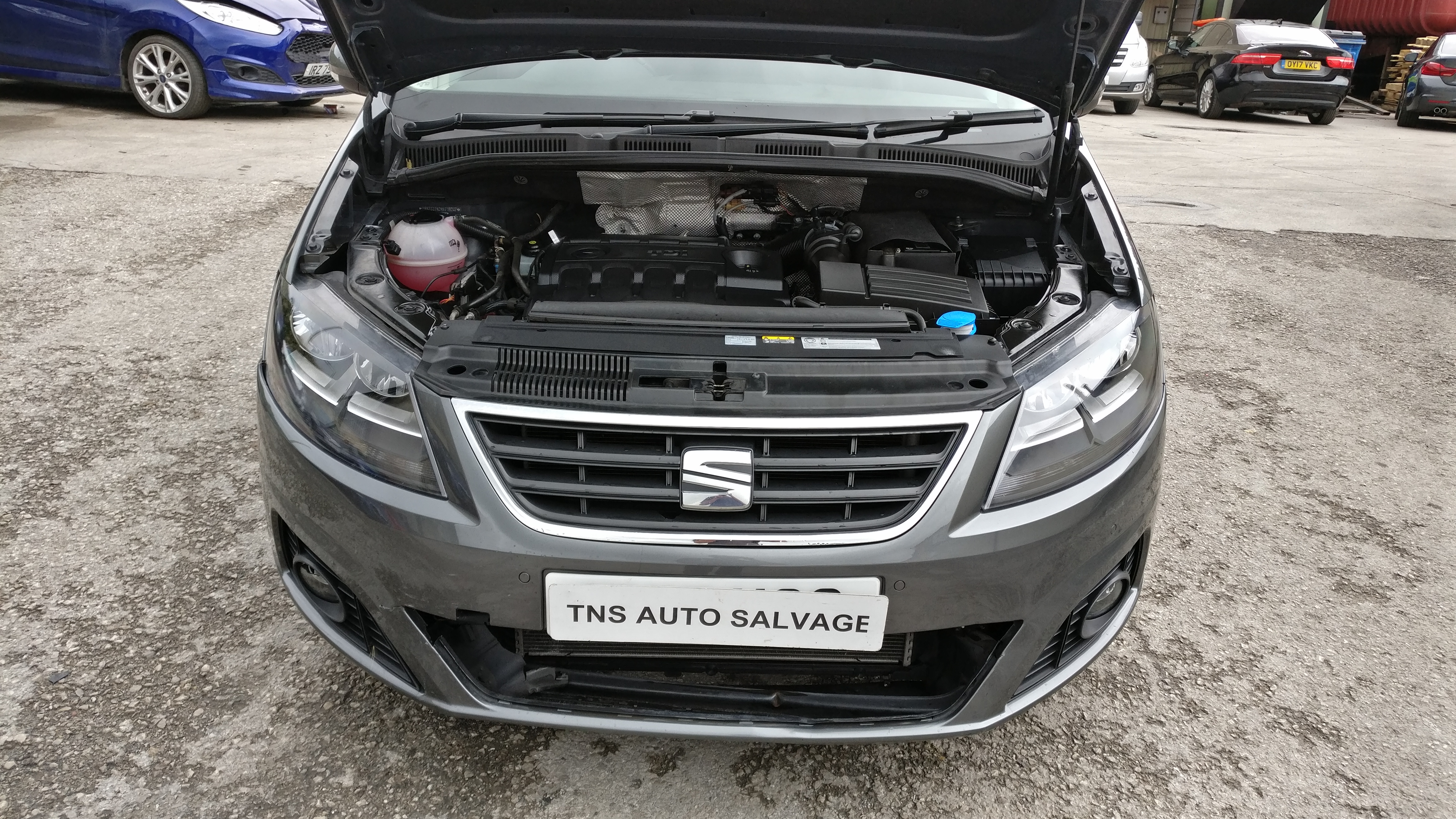 2017 17 SEAT ALHAMBRA 2.0 TDI SE DSG CAT S DAMAGED SALVAGE