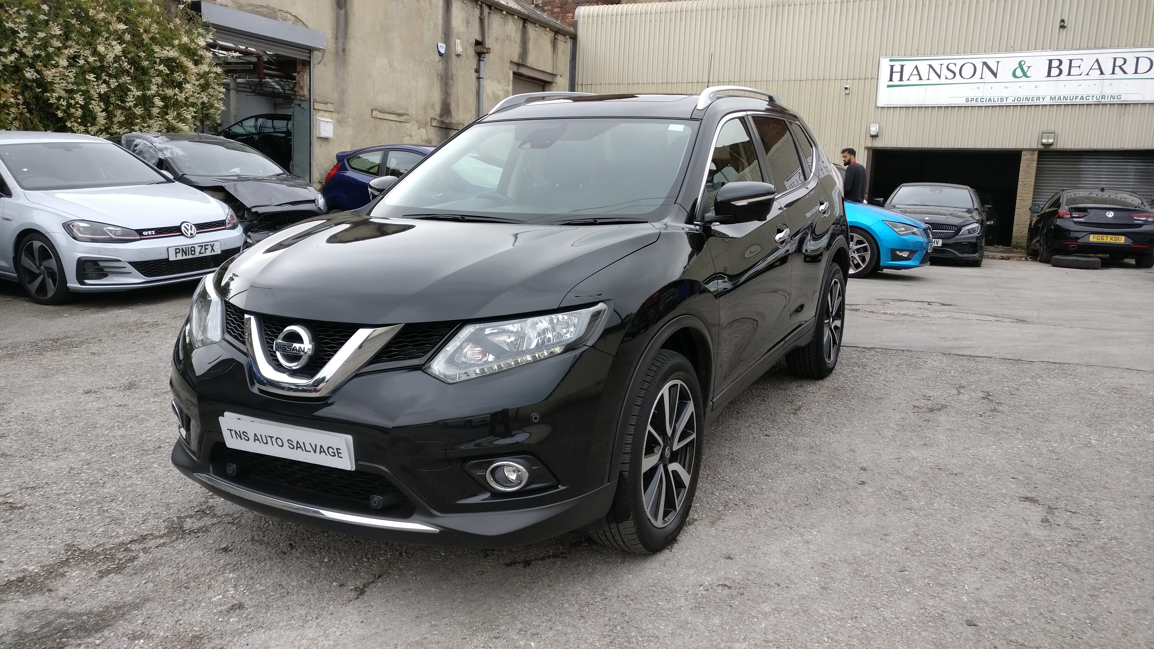 2017 17 NISSAN X-TRAIL N-VISION 1.6 DCI 4X4 UNRECORDED DAMAGED SALVAGE