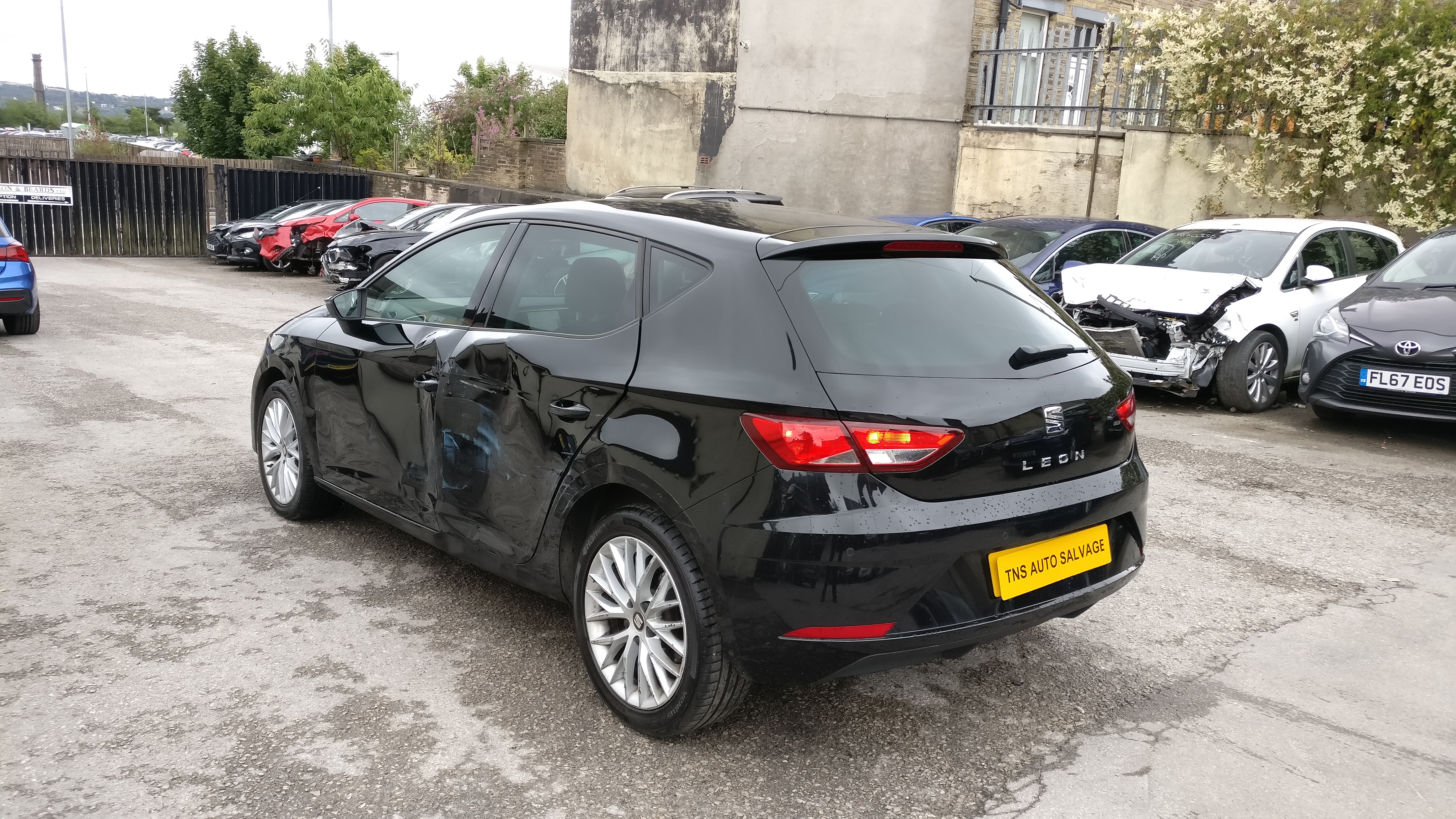2017 67 SEAT LEON 1.6 TDI SE DYNAMIC TECHNOLOGY UNRECORDED DAMAGED SALVAGE