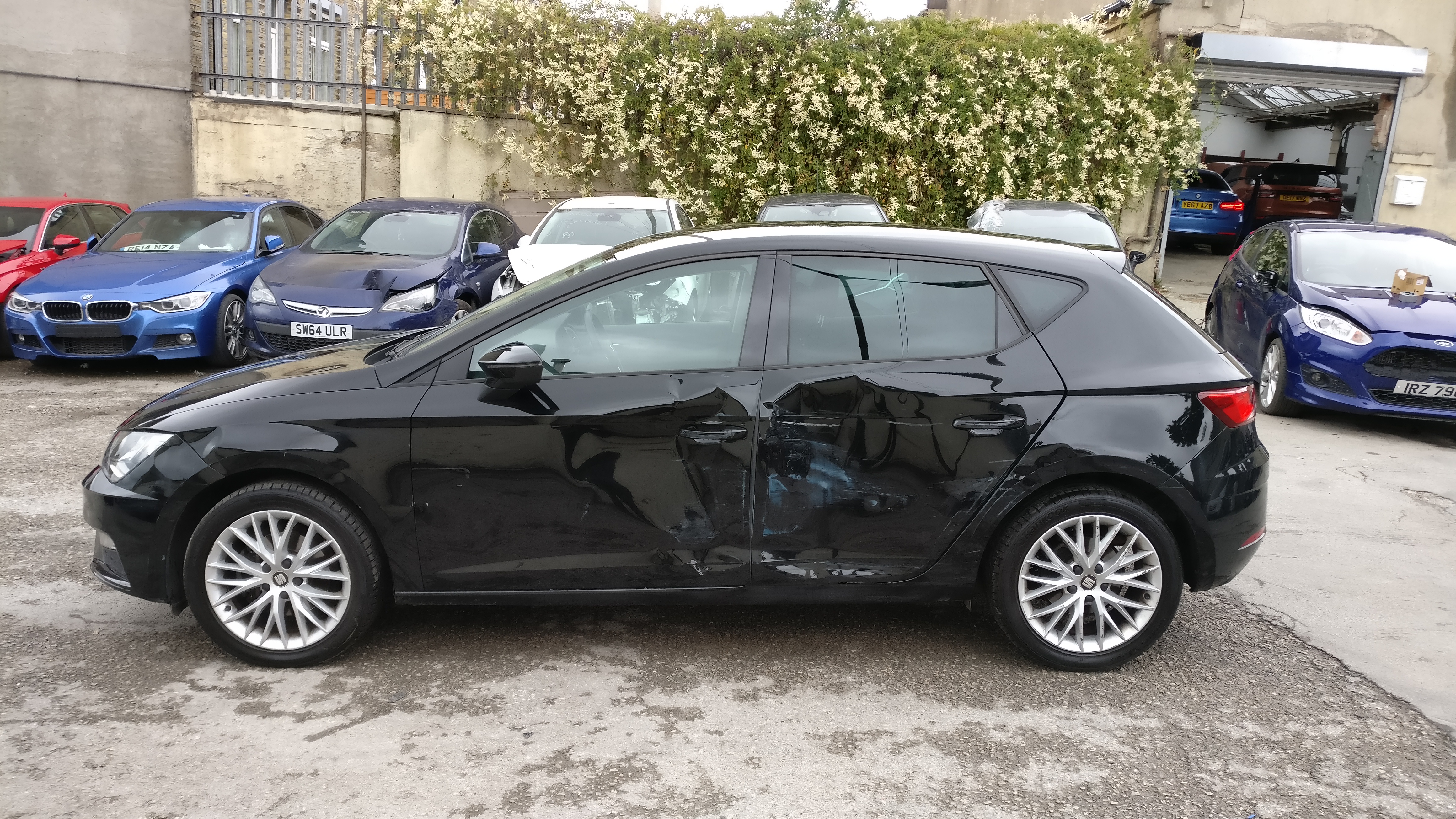 2017 67 SEAT LEON 1.6 TDI SE DYNAMIC TECHNOLOGY UNRECORDED DAMAGED SALVAGE