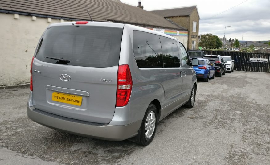 2017 HYUNDAI i800 SE 2.5 CRDi AUTO (170PS) UNRECORDED DAMAGED REPAIRABLE SALVAGE