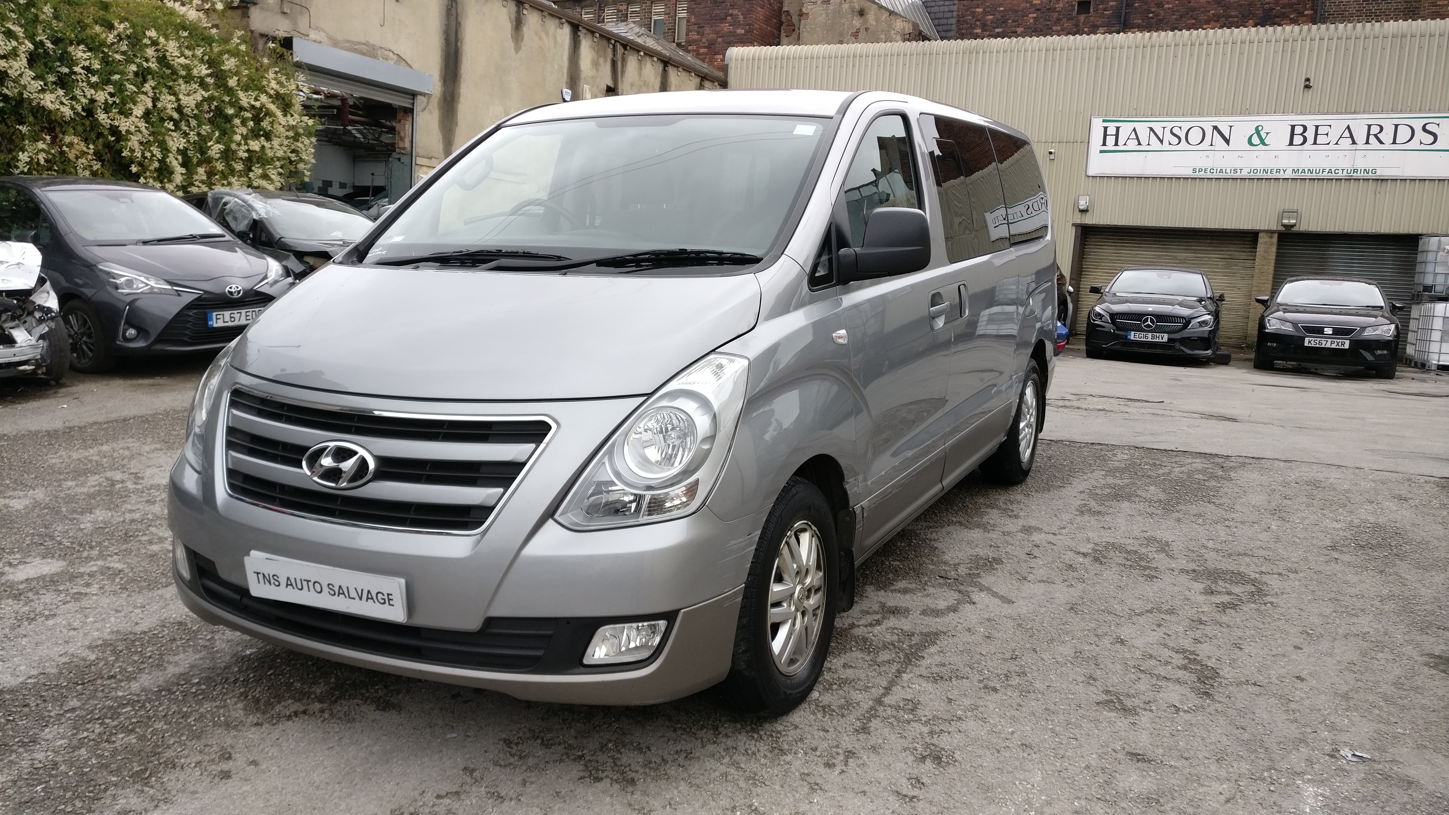 2017 HYUNDAI i800 SE 2.5 CRDi AUTO (170PS) UNRECORDED DAMAGED REPAIRABLE SALVAGE