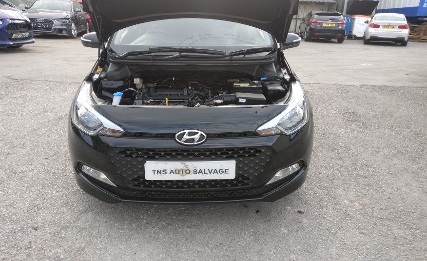 2018 18 HYUNDAI i20 1.2L SE MPI UNRECORDED