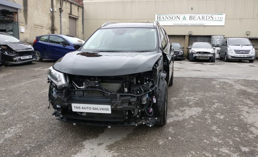 2018 18 NISSAN X-TRAIL N-CONNECTA 1.6 DCI 7 SEATER UNRECORDED DAMAGED SALVAGE