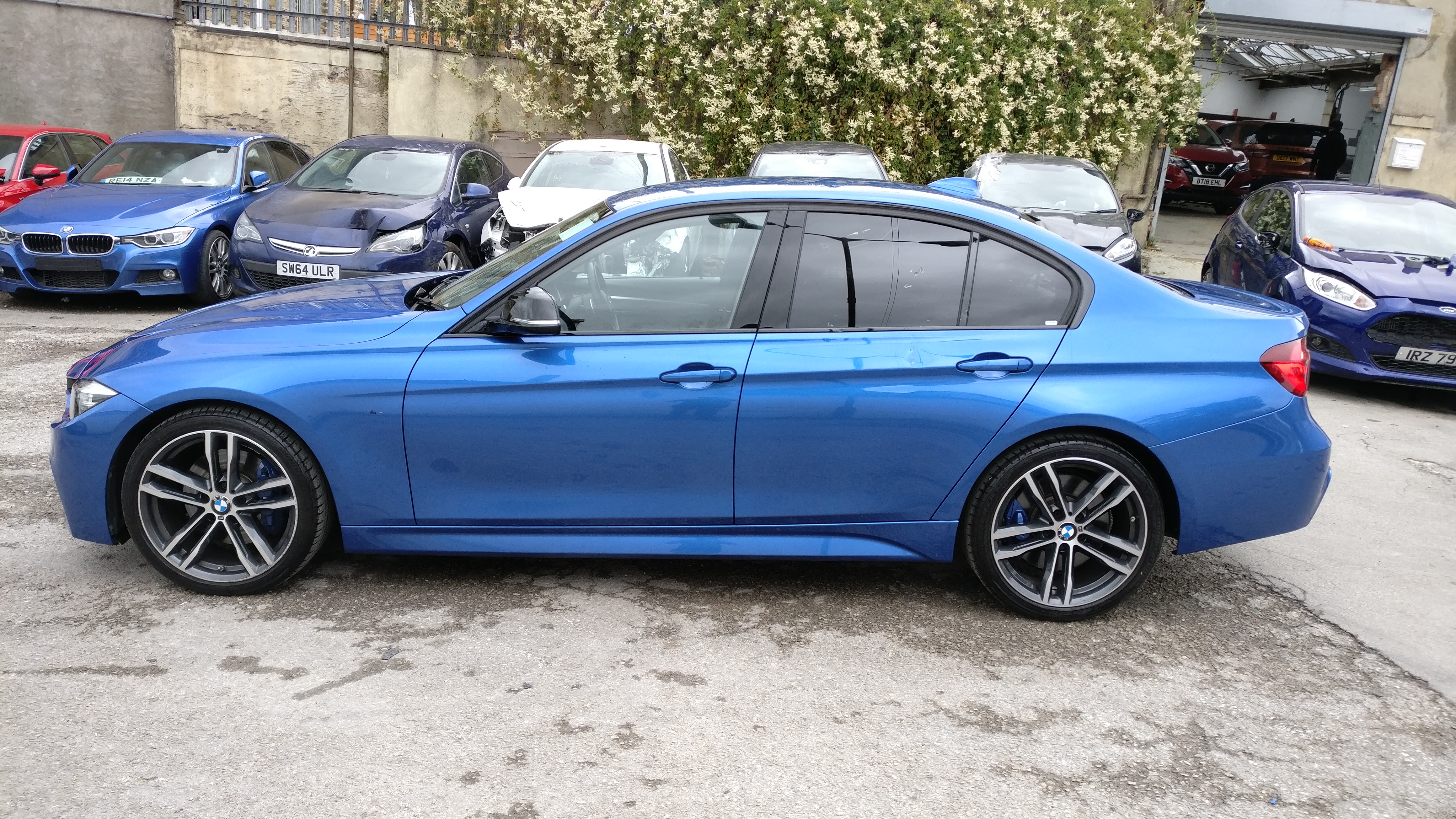 2017 67 BMW 3 SERIES 320D M SPORT AUTO SHADOW EDITION CAT S DAMAGED SALVAGE