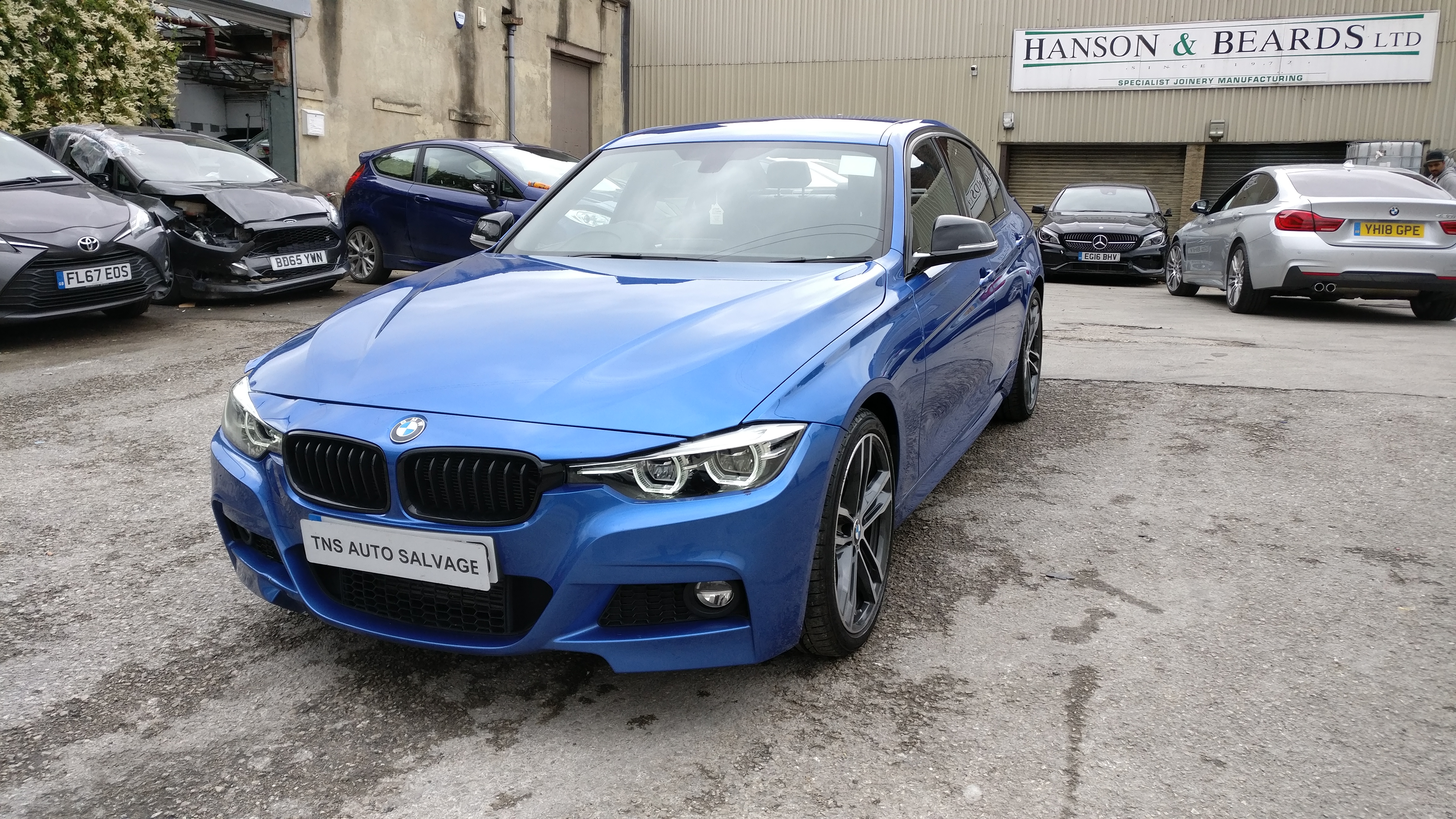 2017 67 BMW 3 SERIES 320D M SPORT AUTO SHADOW EDITION CAT S DAMAGED SALVAGE