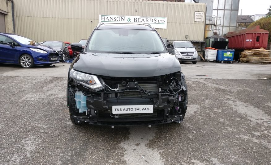 2018 18 NISSAN X-TRAIL N-CONNECTA 1.6 DCI 7 SEATER UNRECORDED DAMAGED SALVAGE