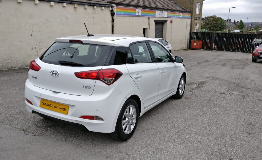 2018 HYUNDAI i20 1.4L AUTO SE MPI UNRECORDED DAMAGED SALVAGE