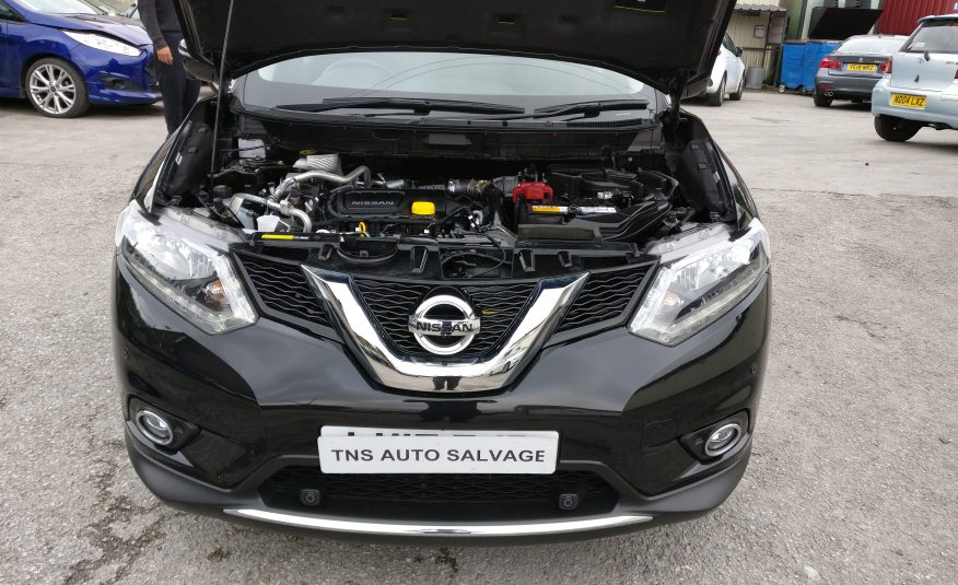 2017 17 NISSAN X-TRAIL N-VISION 1.6 DCI 4X4 UNRECORDED DAMAGED SALVAGE