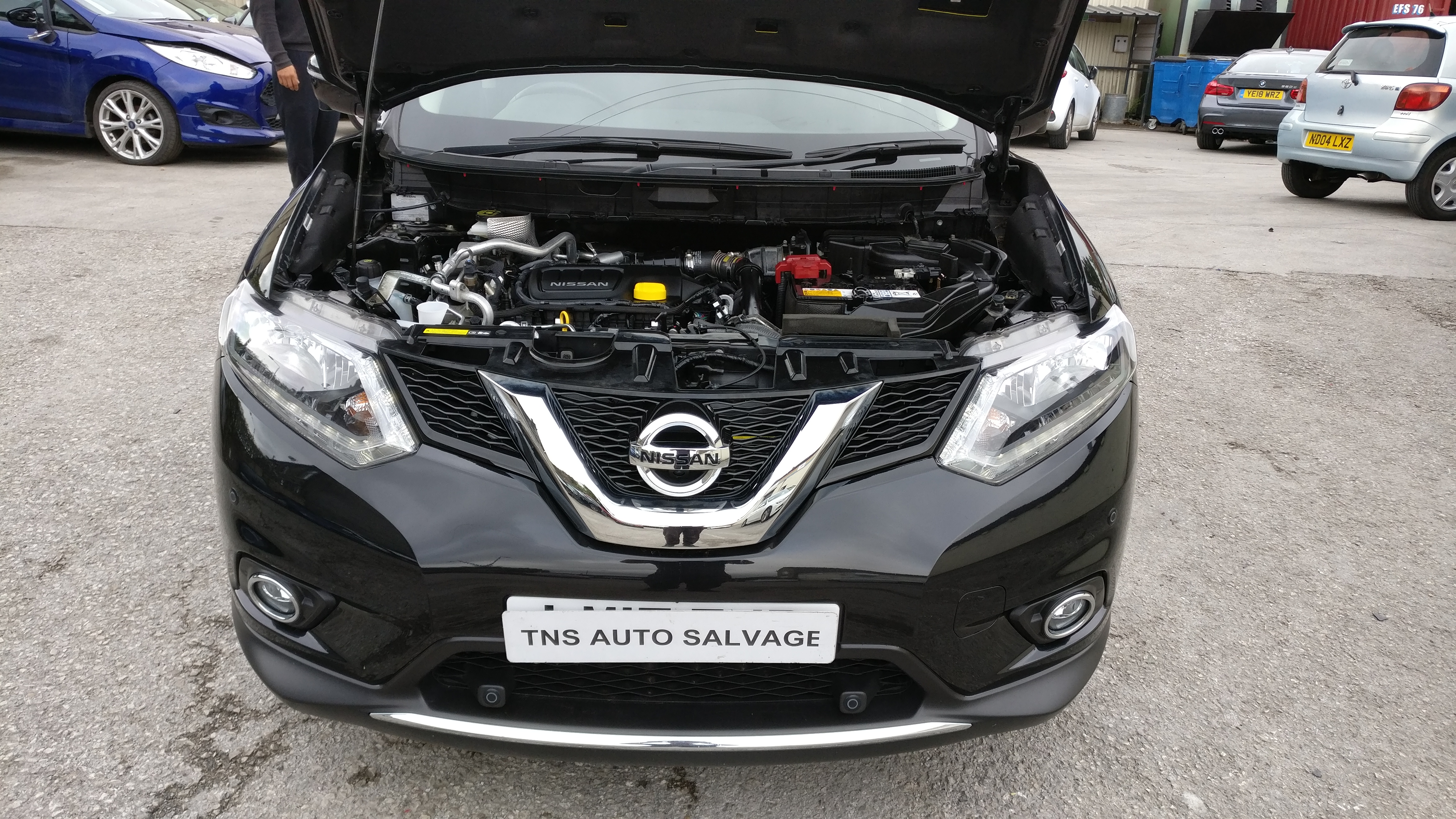 2017 17 NISSAN X-TRAIL N-VISION 1.6 DCI 4X4 UNRECORDED DAMAGED SALVAGE
