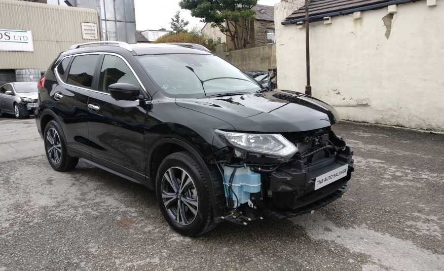 2018 18 NISSAN X-TRAIL N-CONNECTA 1.6 DCI 7 SEATER UNRECORDED DAMAGED SALVAGE