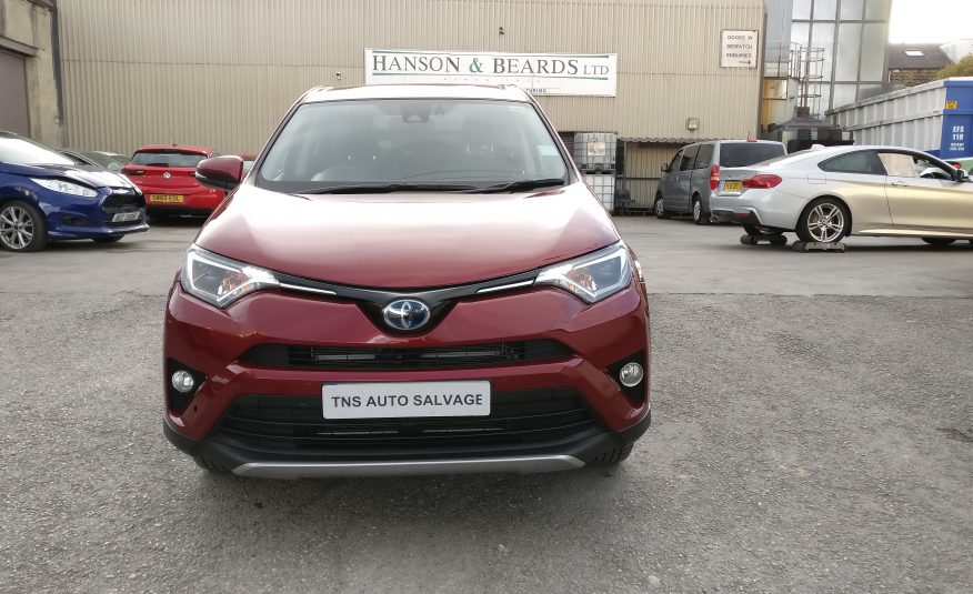 2018 18 TOYOTA RAV4 2.5 TSS CVT HYBRID ICON TECH UNRECORDED