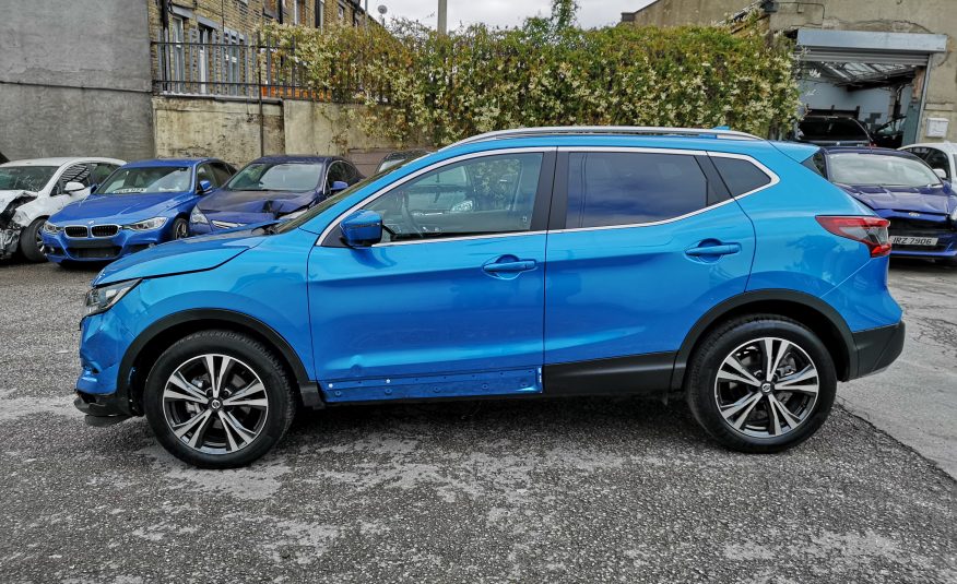 2018 18 NISSAN QASHQAI N-CONNECTA 1.5 DCI GLASS ROOF UNRECORDED DAMAGED SALVAGE