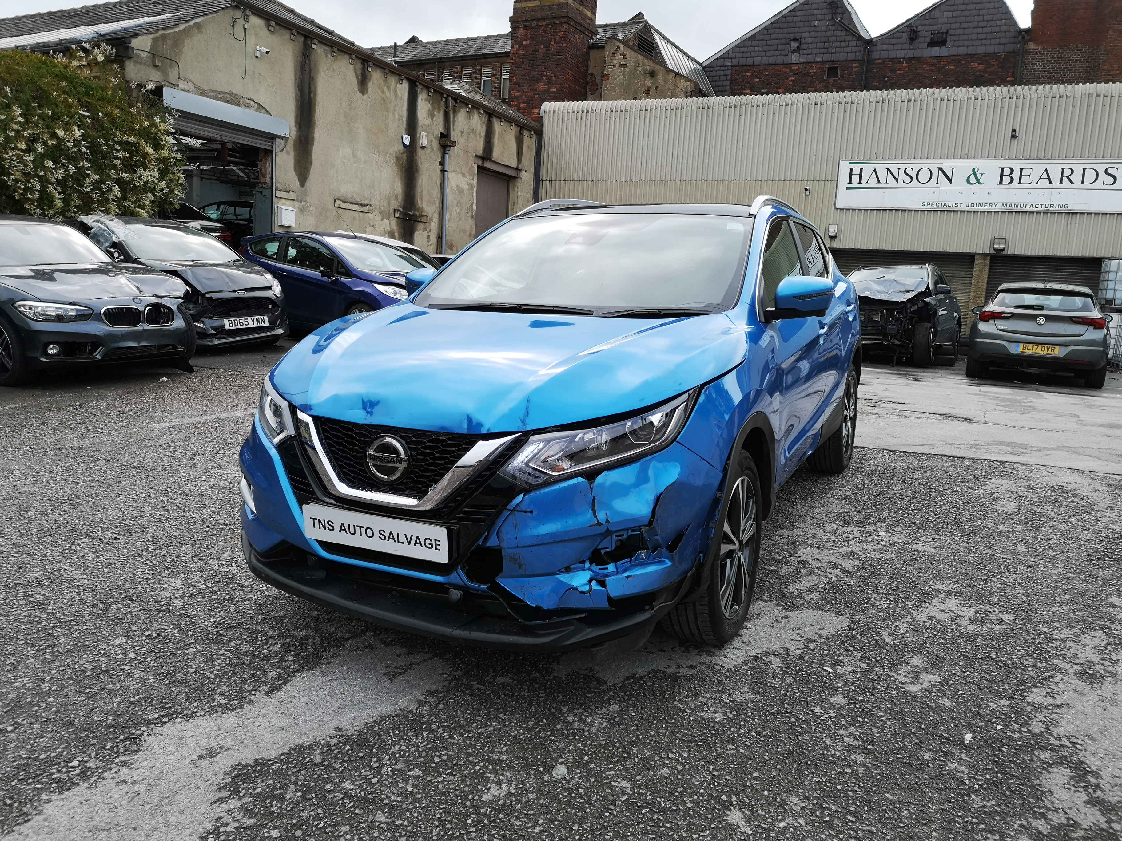 2018 18 NISSAN QASHQAI N-CONNECTA 1.5 DCI GLASS ROOF UNRECORDED DAMAGED SALVAGE