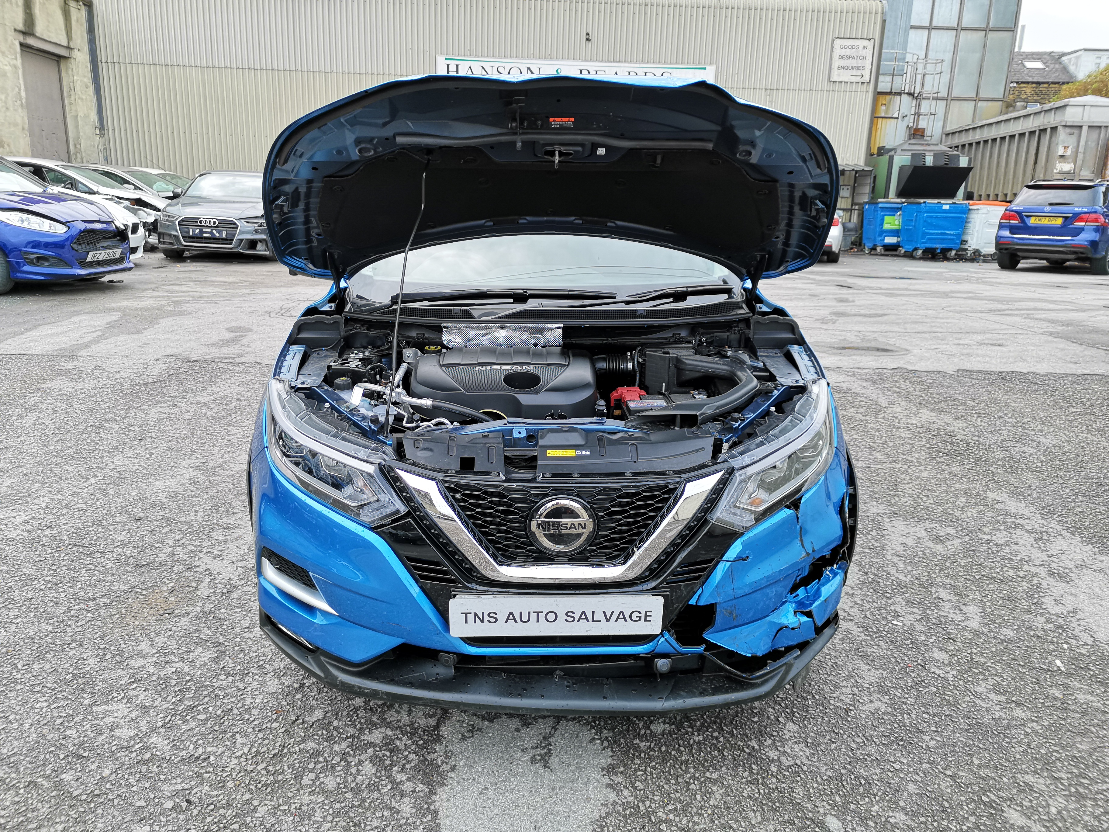 2018 18 NISSAN QASHQAI N-CONNECTA 1.5 DCI GLASS ROOF UNRECORDED DAMAGED SALVAGE
