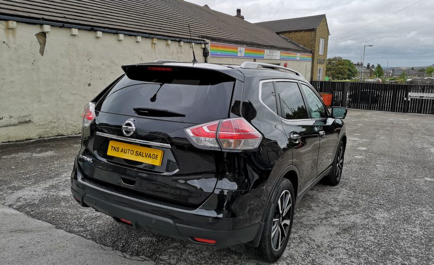 2017 17 NISSAN X-TRAIL N-VISION 1.6 DCI 4X4 UNRECORDED DAMAGED SALVAGE