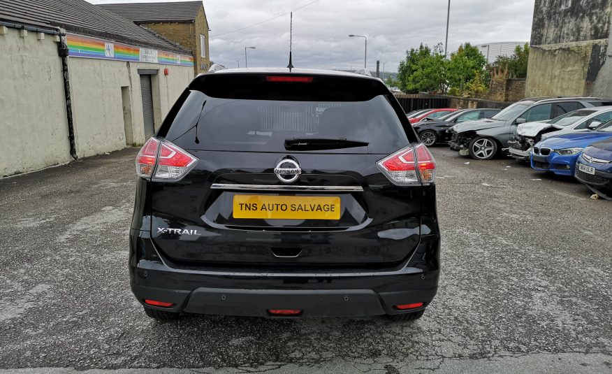 2017 17 NISSAN X-TRAIL N-VISION 1.6 DCI 4X4 UNRECORDED DAMAGED SALVAGE